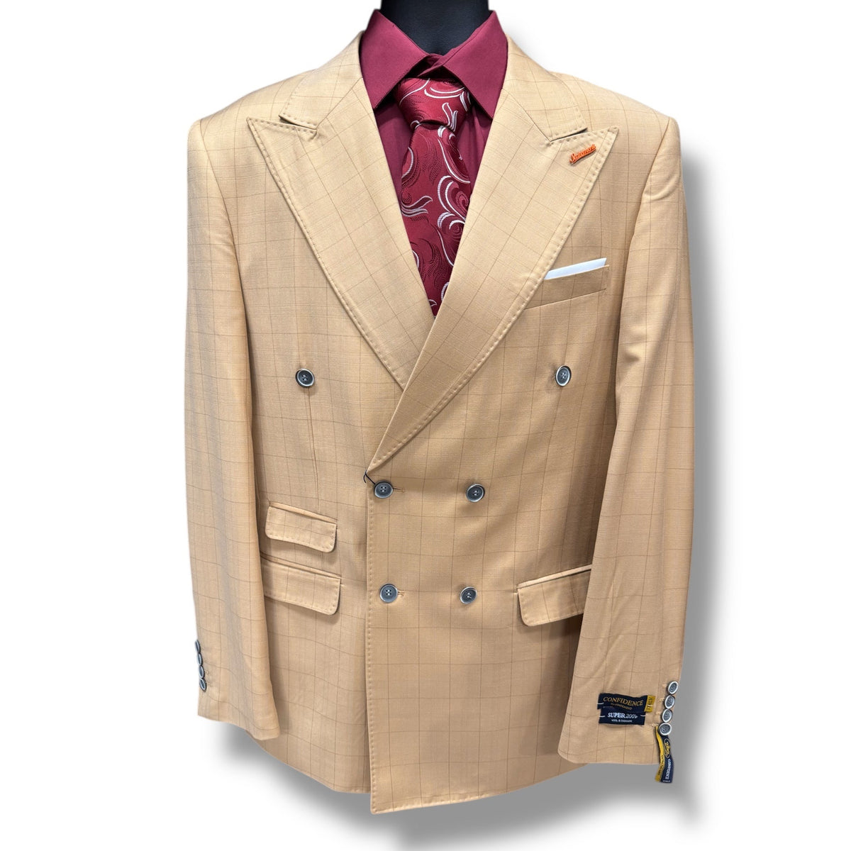 Statement Double breasted suit