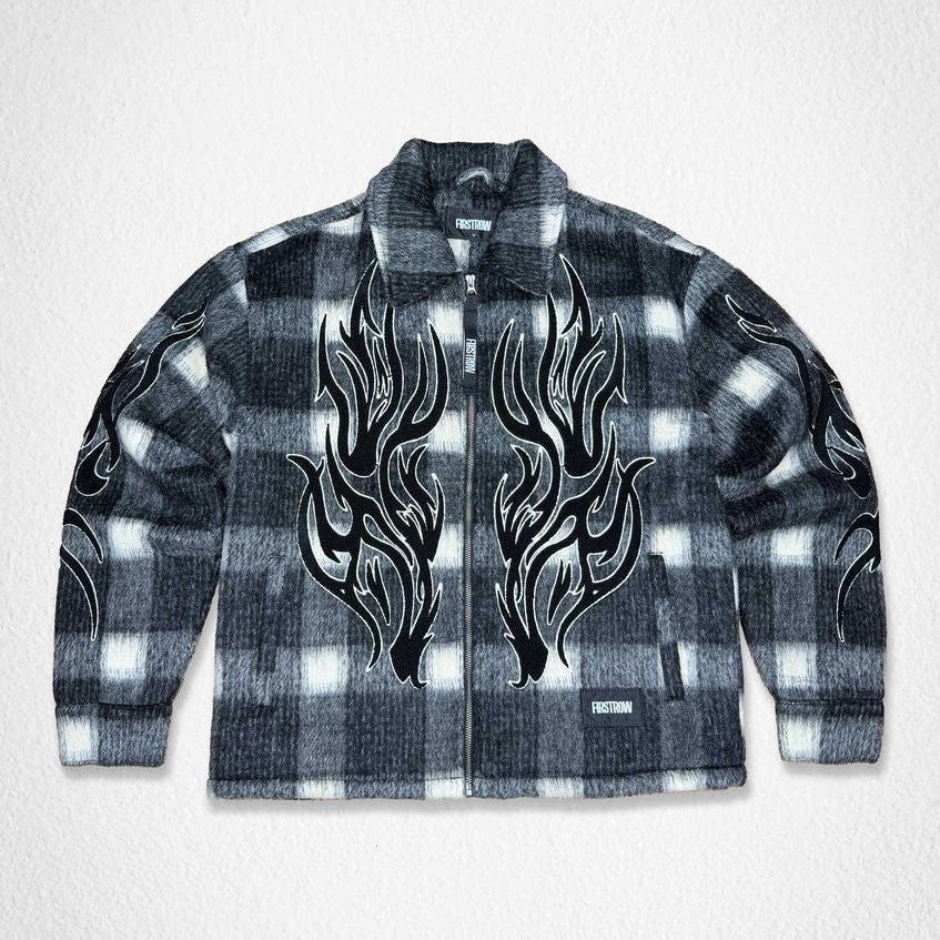 Shadow Worship Midnight Flame Shacket