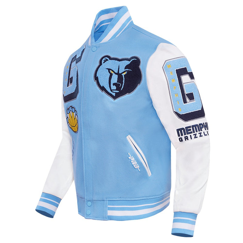 NBA MEMPHIS GRIZZLIES MEN'S VARSITY JACKET MASH UP (BMG6515705)