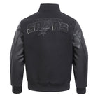 NFL SAN ANTONIO SPURS MEN'S VARSITY JACKET CLASSIC 3BK (BSA654489)
