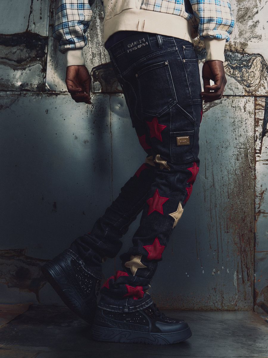 GUAPI Star Stack Jeans