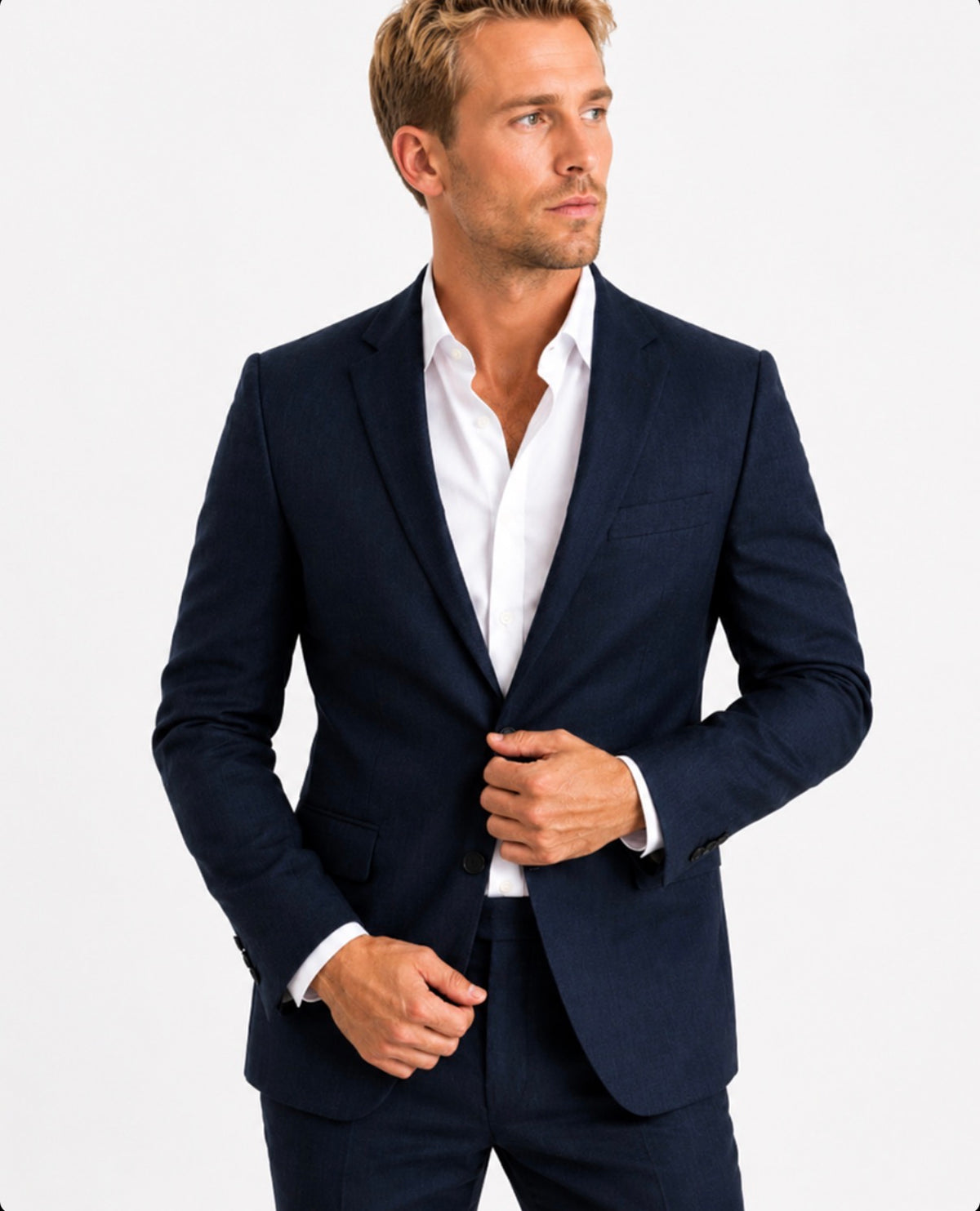 ELEGANZA BLACK Suit (Blue)
