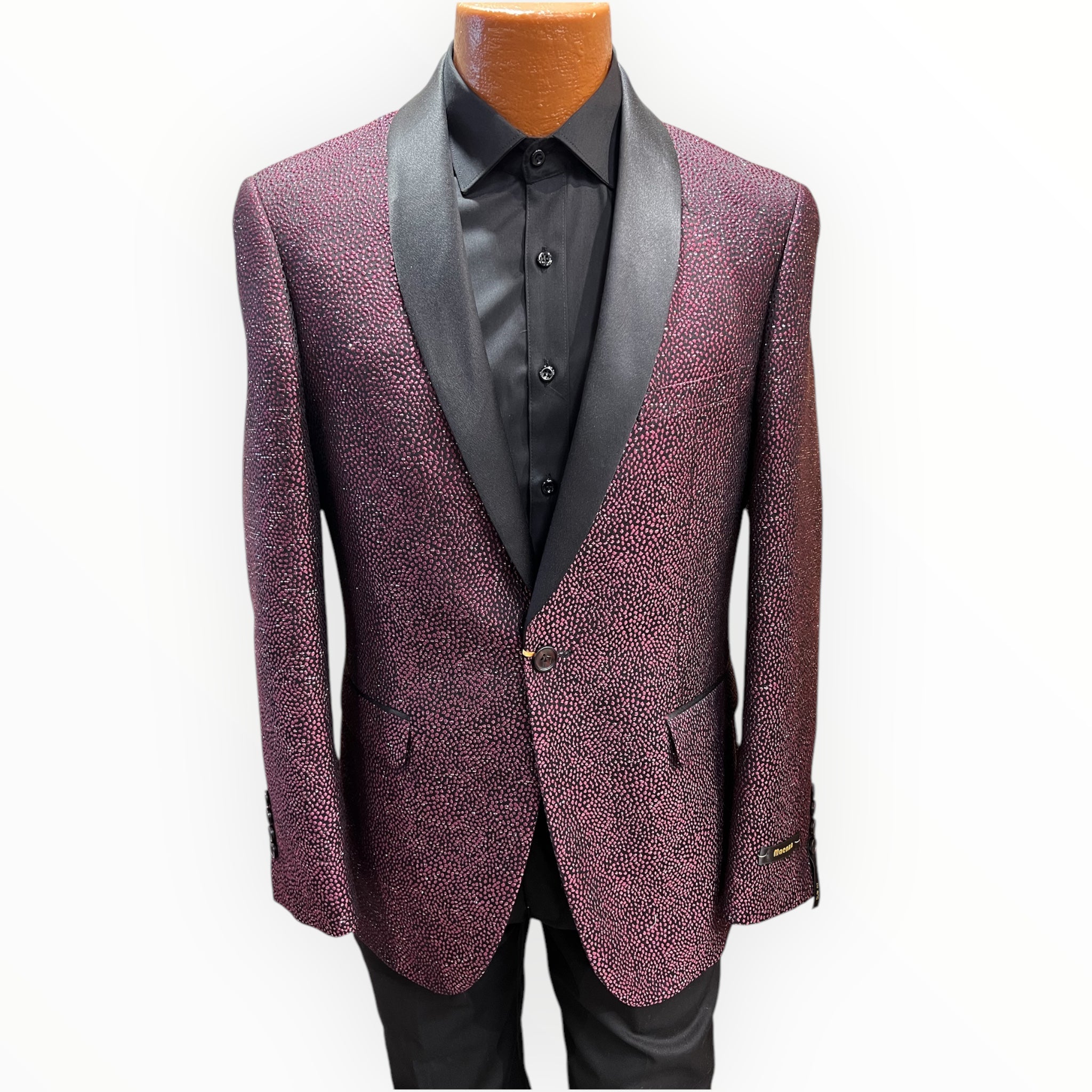 Maenza Shawl lapel blazer