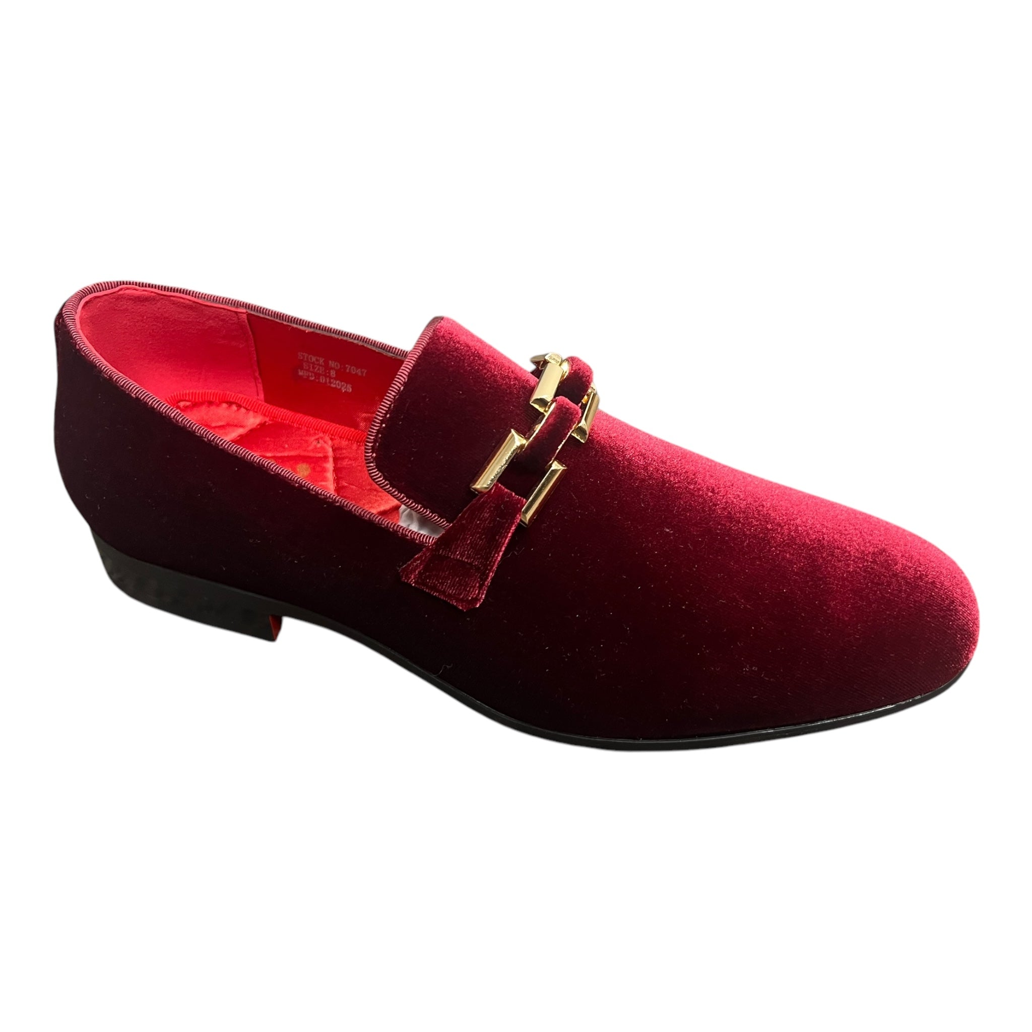 Velvet Dress shoes with Buckle