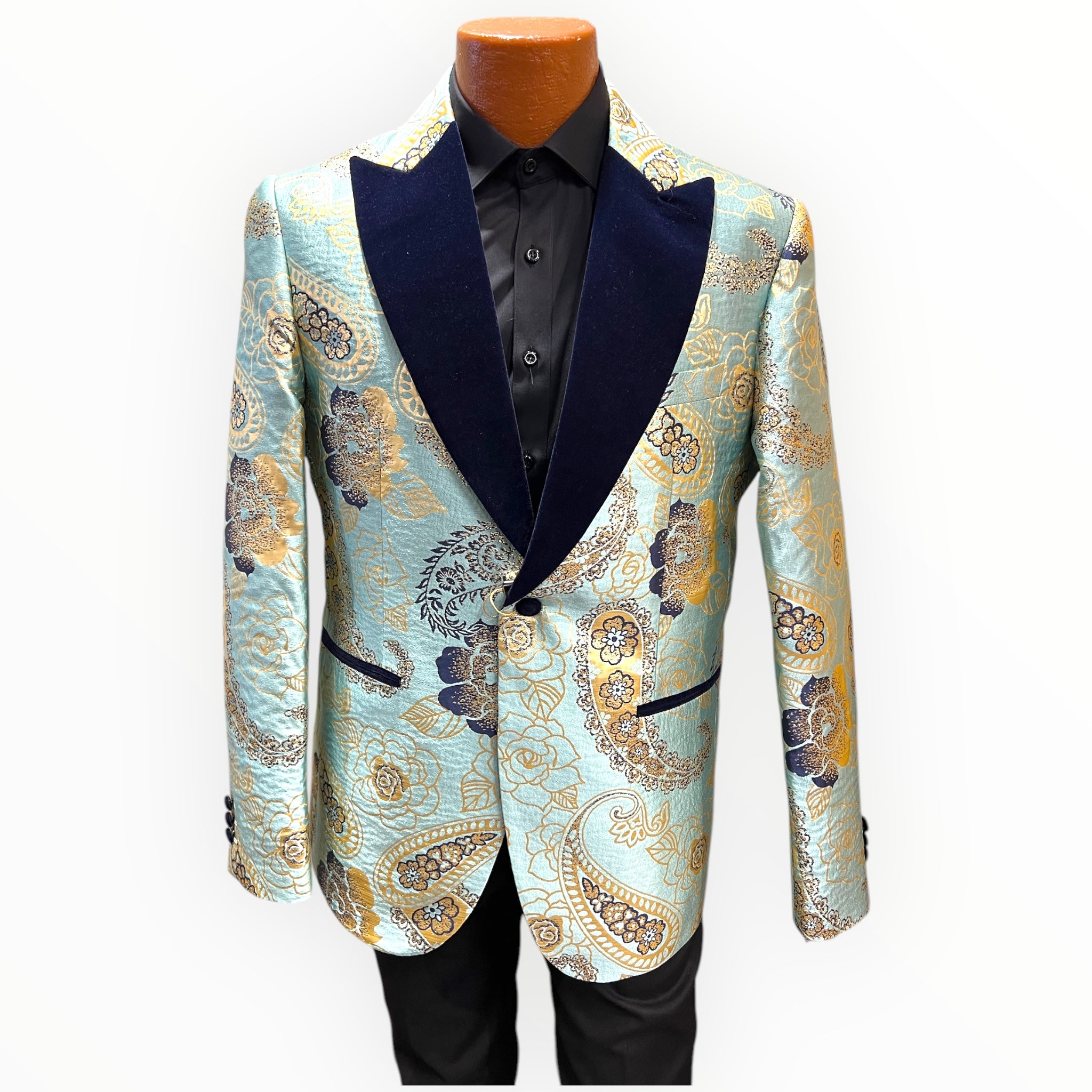 INSERCH Jacquard blazer