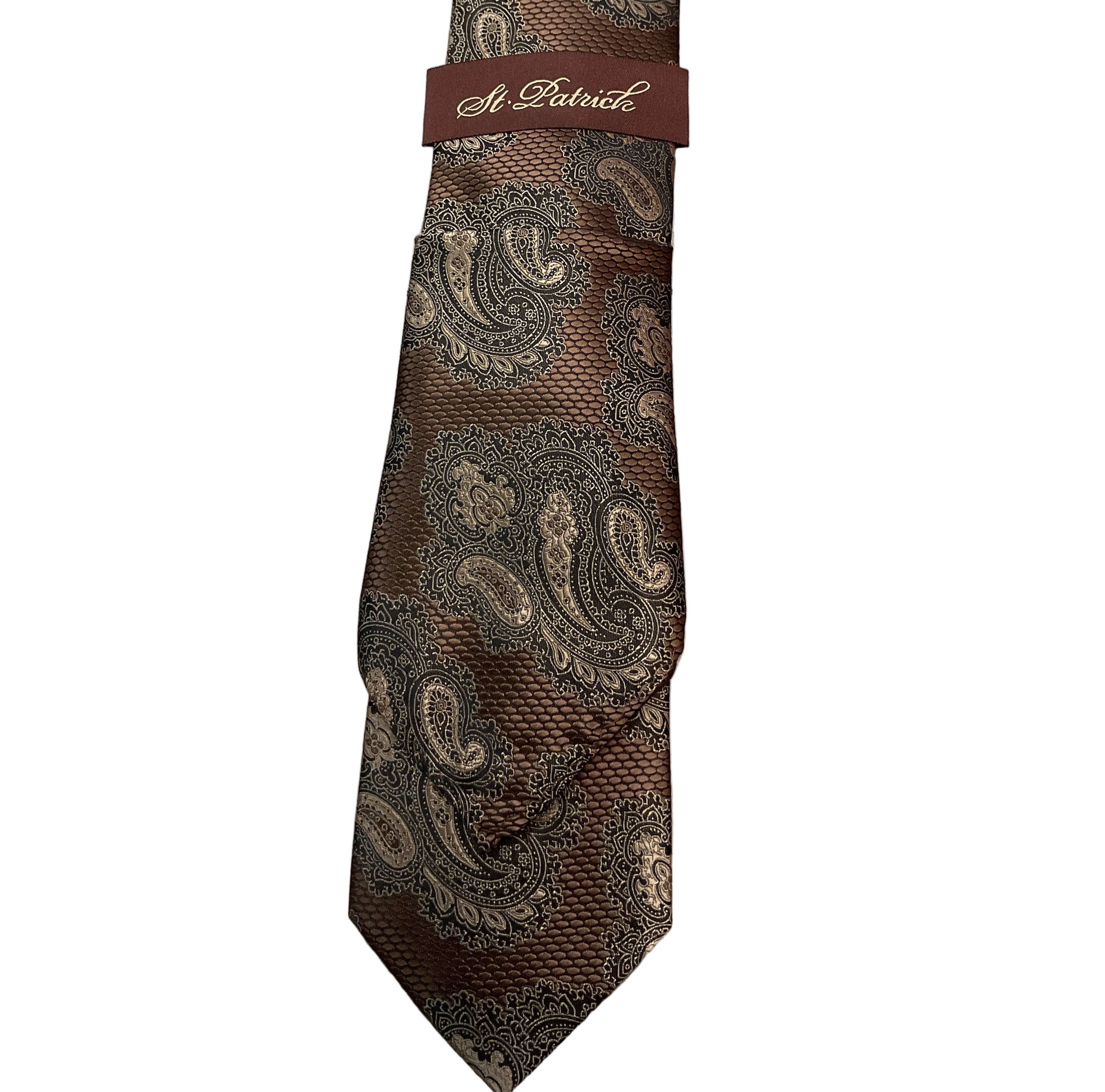 St. Patrick men’s paisley ties