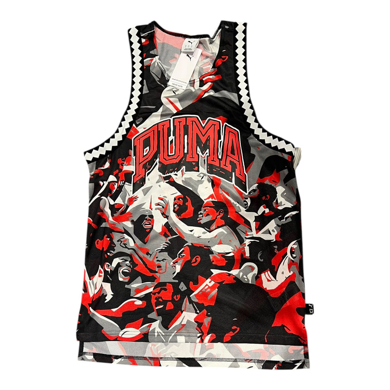 Rival Rage AOP Mesh Tank from Puma