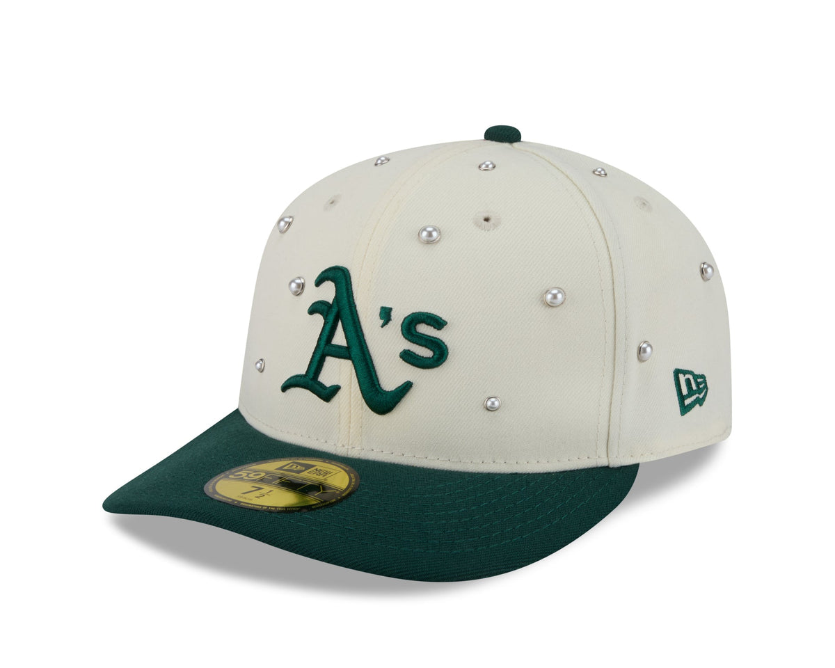 New Era Oakland A’s Pearl Studded Fitted