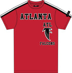 ATLANTA FALCONS RETRO CLASSIC SJ STRIPED Tee by Pro Standard