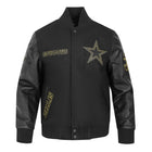 NFL DALLAS COWBOYS BLACK & GOLD M WOOL VARSITY JACKET (FDC6410735)