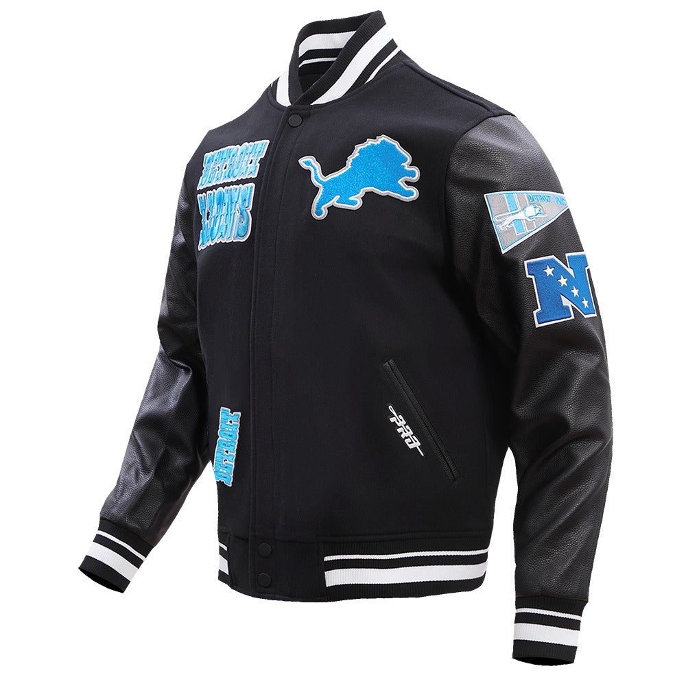 NFL DETROIT LIONS RETRO CLASSIC JACKET (FDL643454)