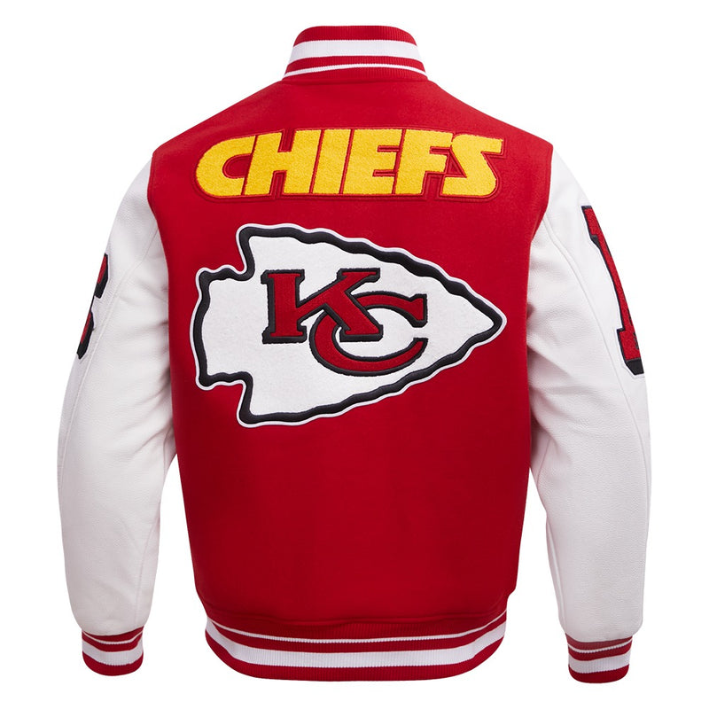 NFL KANSAS CITY CHIEFS MEN'S VARSITY JACKET MASH UP (FKC6410438)