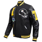NFL PITTSBURGH STEELERS MEN'S VARSITY JACKET MASH UP (FPS6410403)