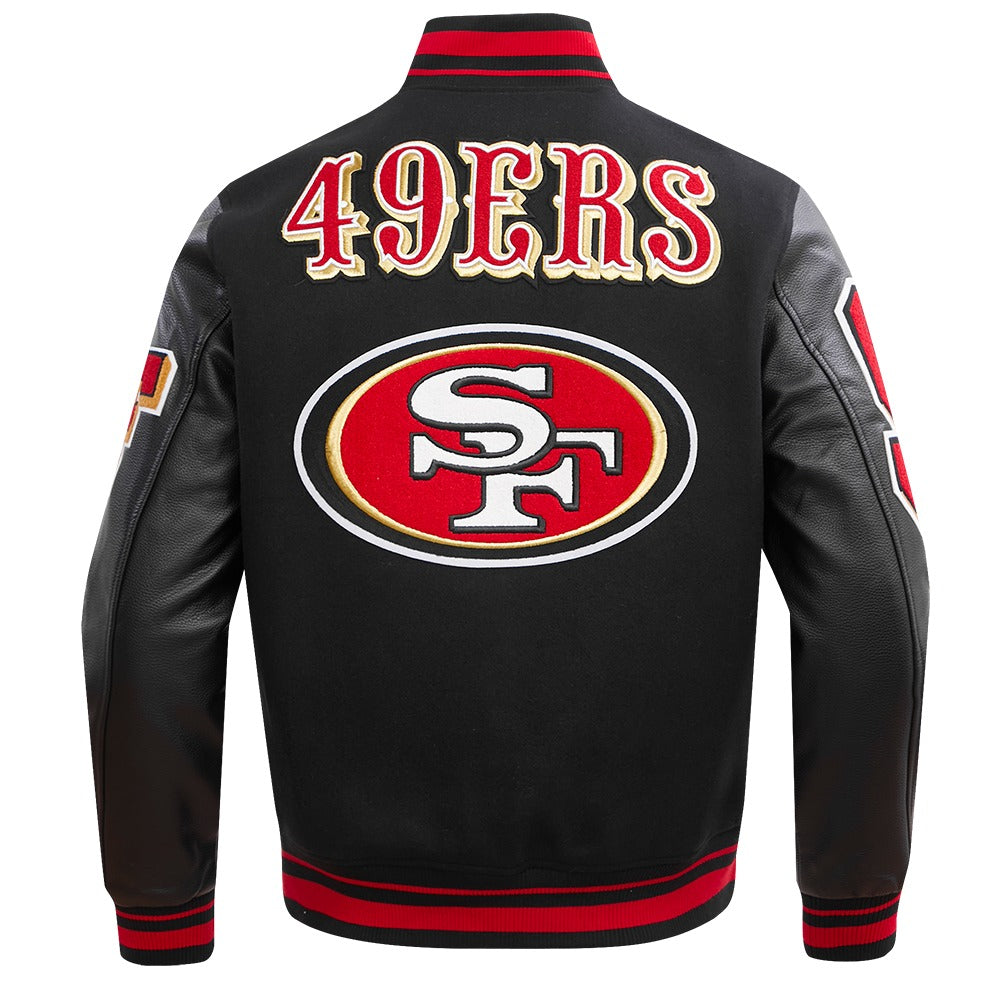 NFL SAN FRANCISCO 49ERS MEN'S VARSITY JACKET MASH UP (FS46410415)