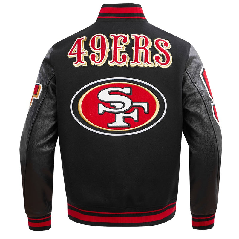 NFL SAN FRANCISCO 49ERS MEN'S VARSITY JACKET MASH UP (FS46410415)