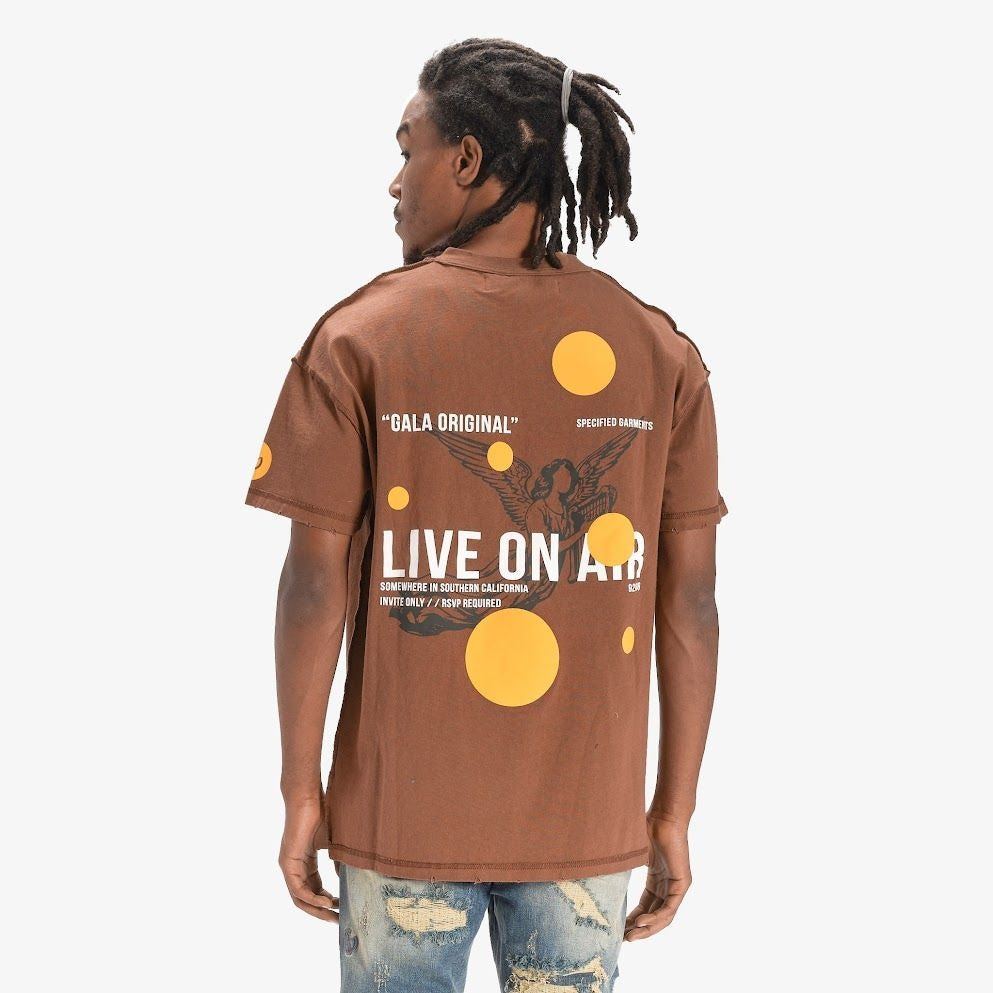 LIVE ON AIR TEE by GALA TEES