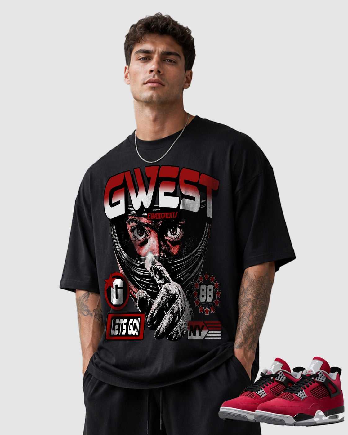 G WEST RACING DIV TEE