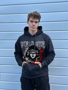 GWEST Old Wold wide star Black Hoodie