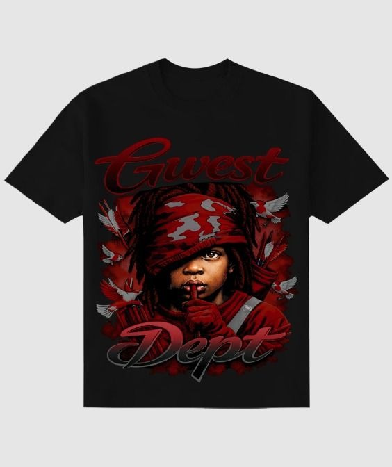 G WEST BROKEN ANGEL TEE