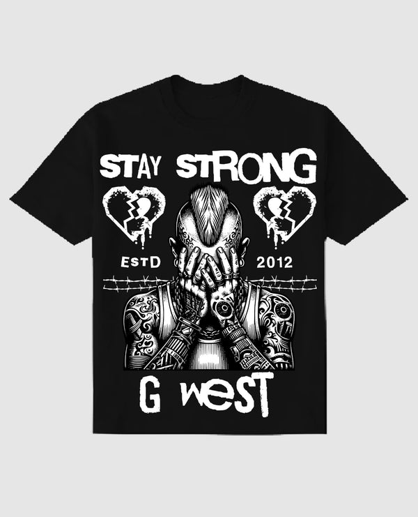 G WEST STAY STRONG TEE (GWPBAST9251)