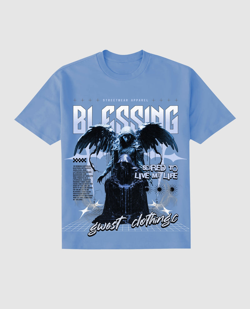 G WEST RHINESTONE BLESSING TEE (GWRHJMT9287)