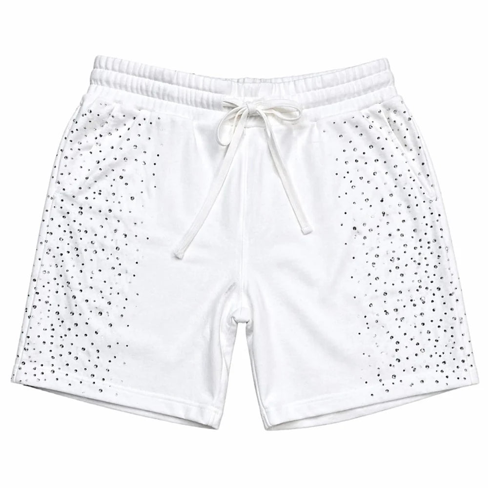 Rebel Mind Rhinestone Galaxy Shorts