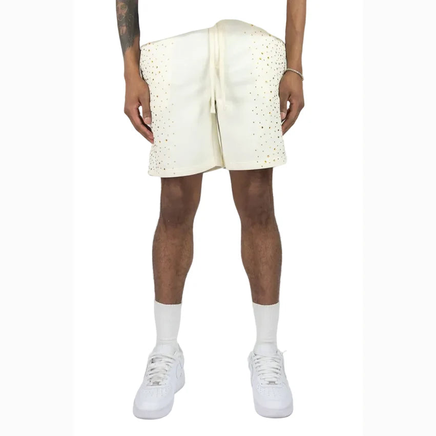 Rebel Mind Rhinestone Galaxy Shorts