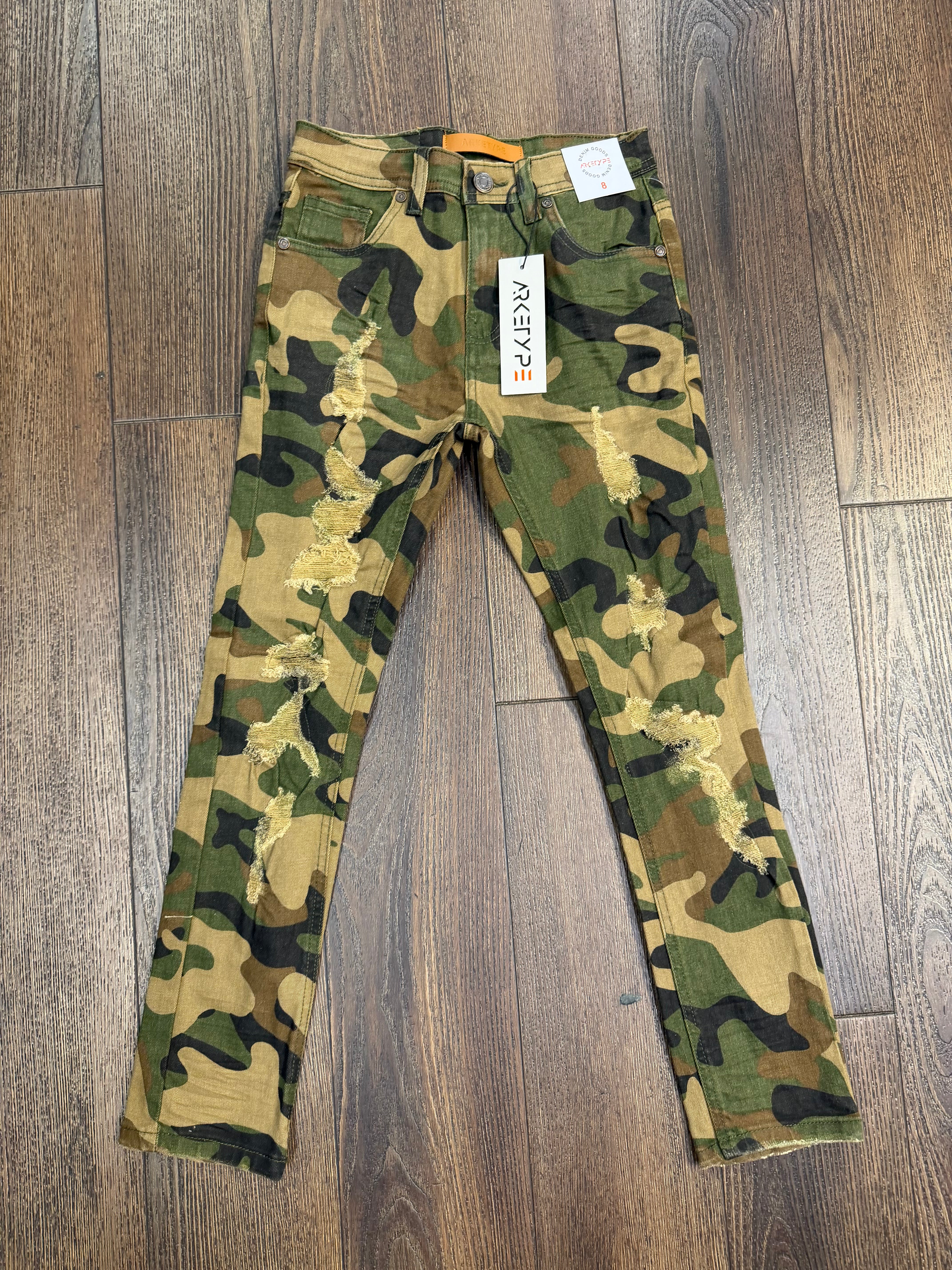 Kids Arketype Camo Jeans