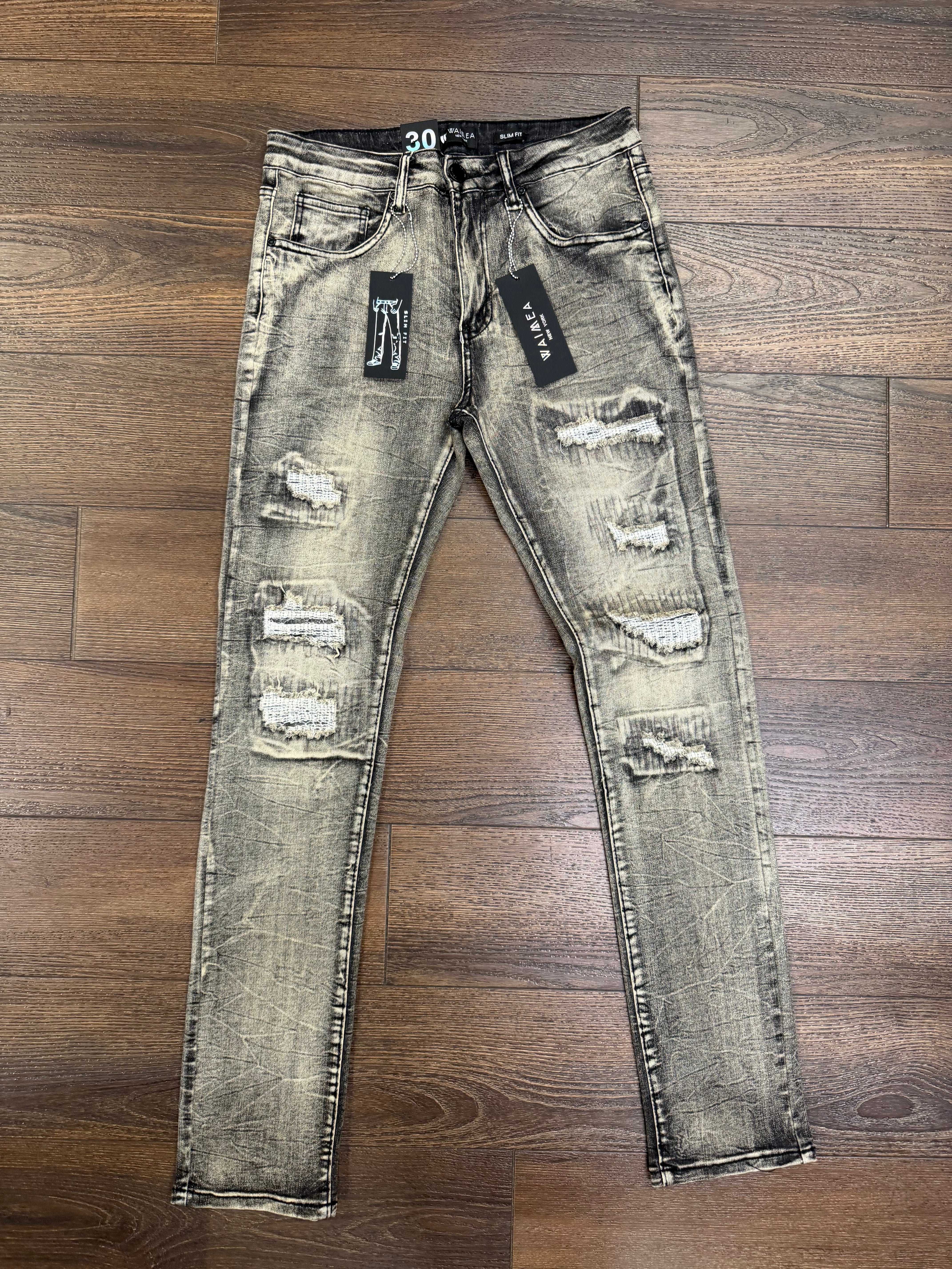 Waimea Charcoal Wash Jeans
