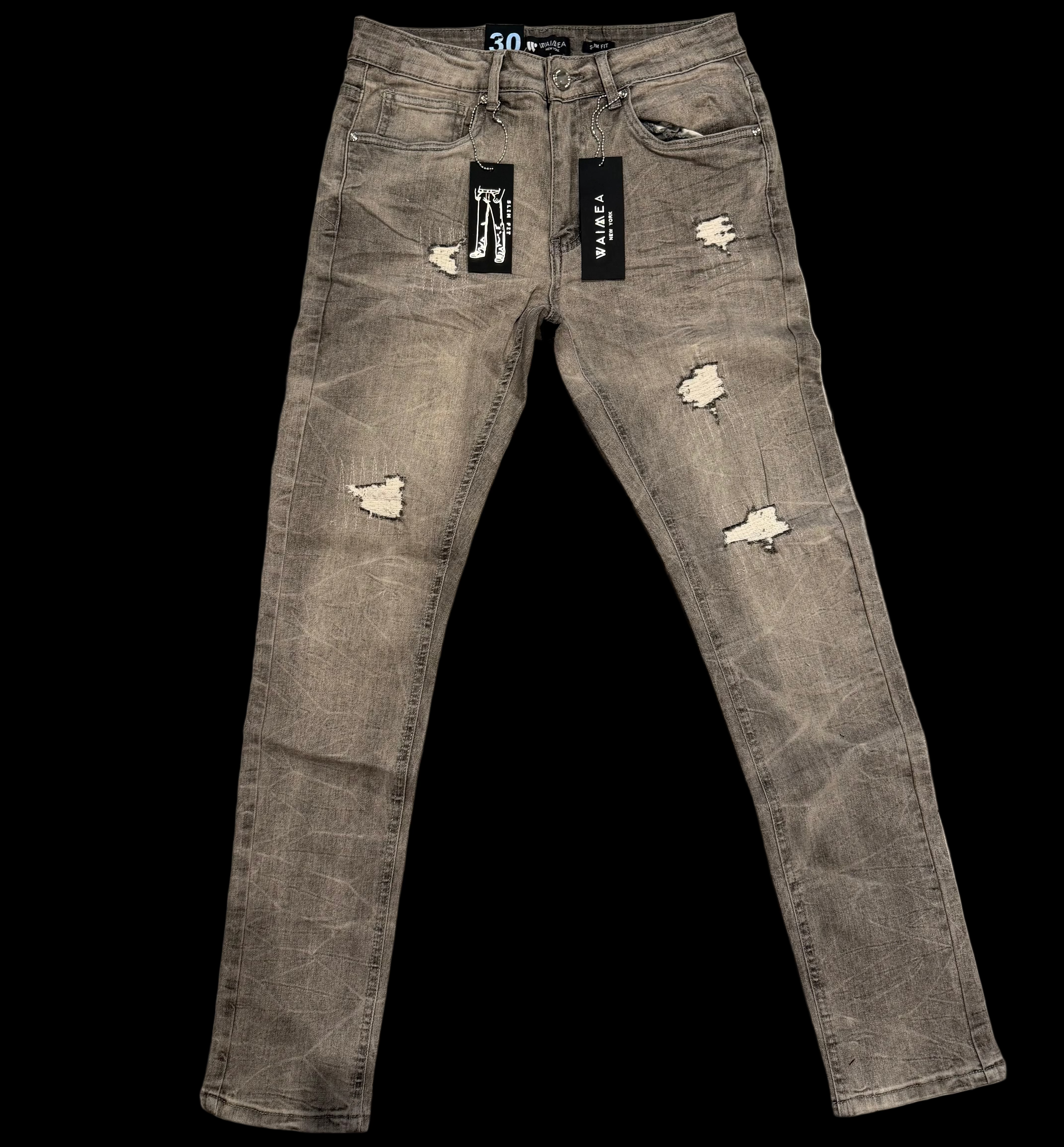 Waimea Grey Skinny Jean