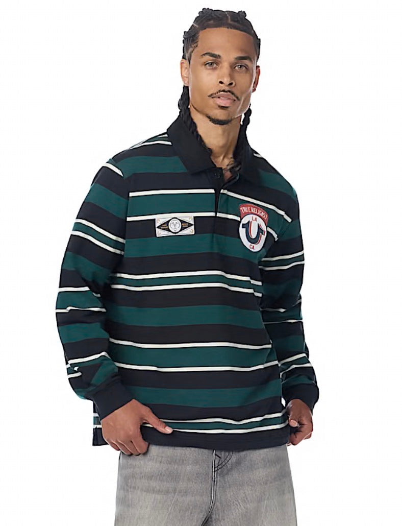 True Religion Relaxed Rugby Polo