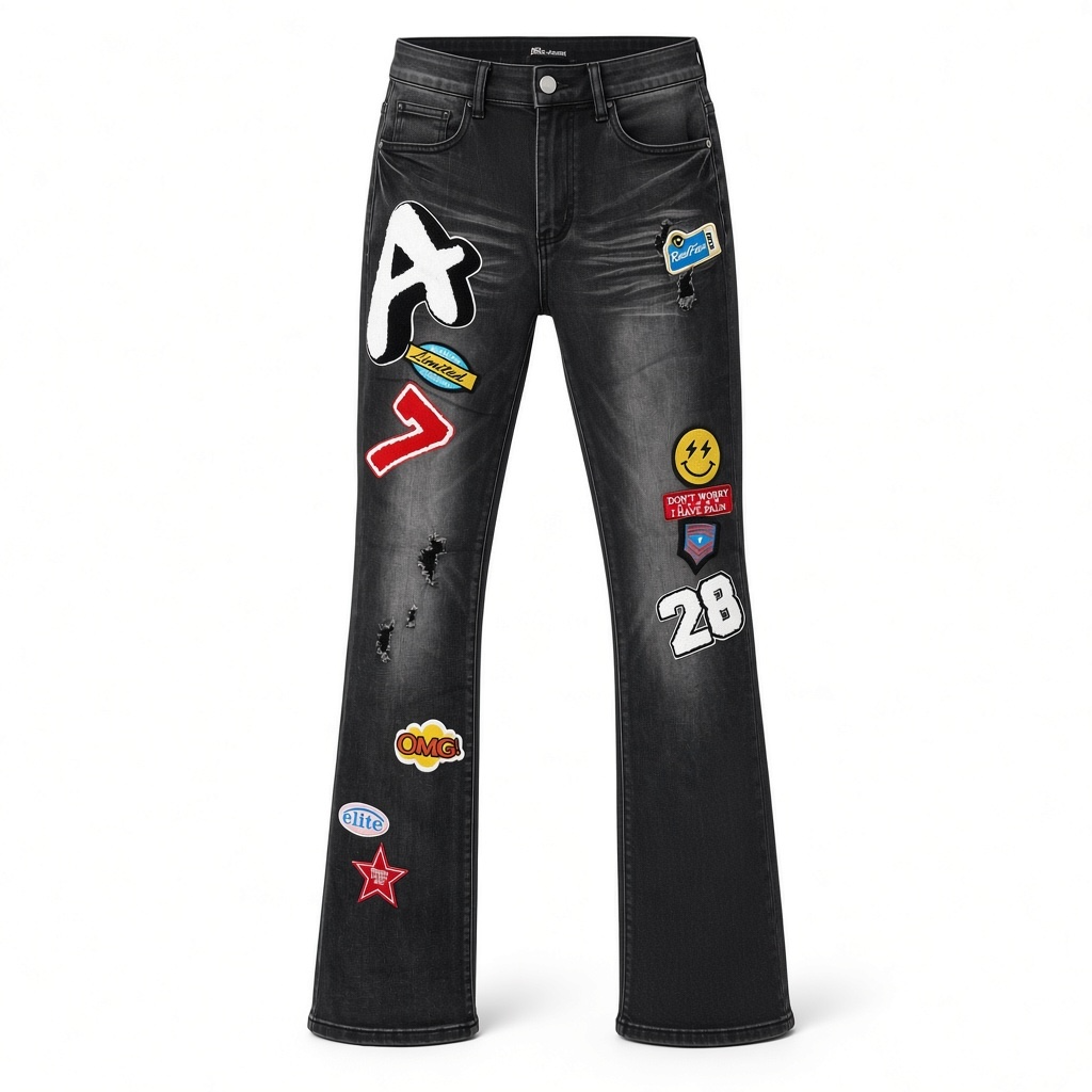 RedFox W Stacked Jeans