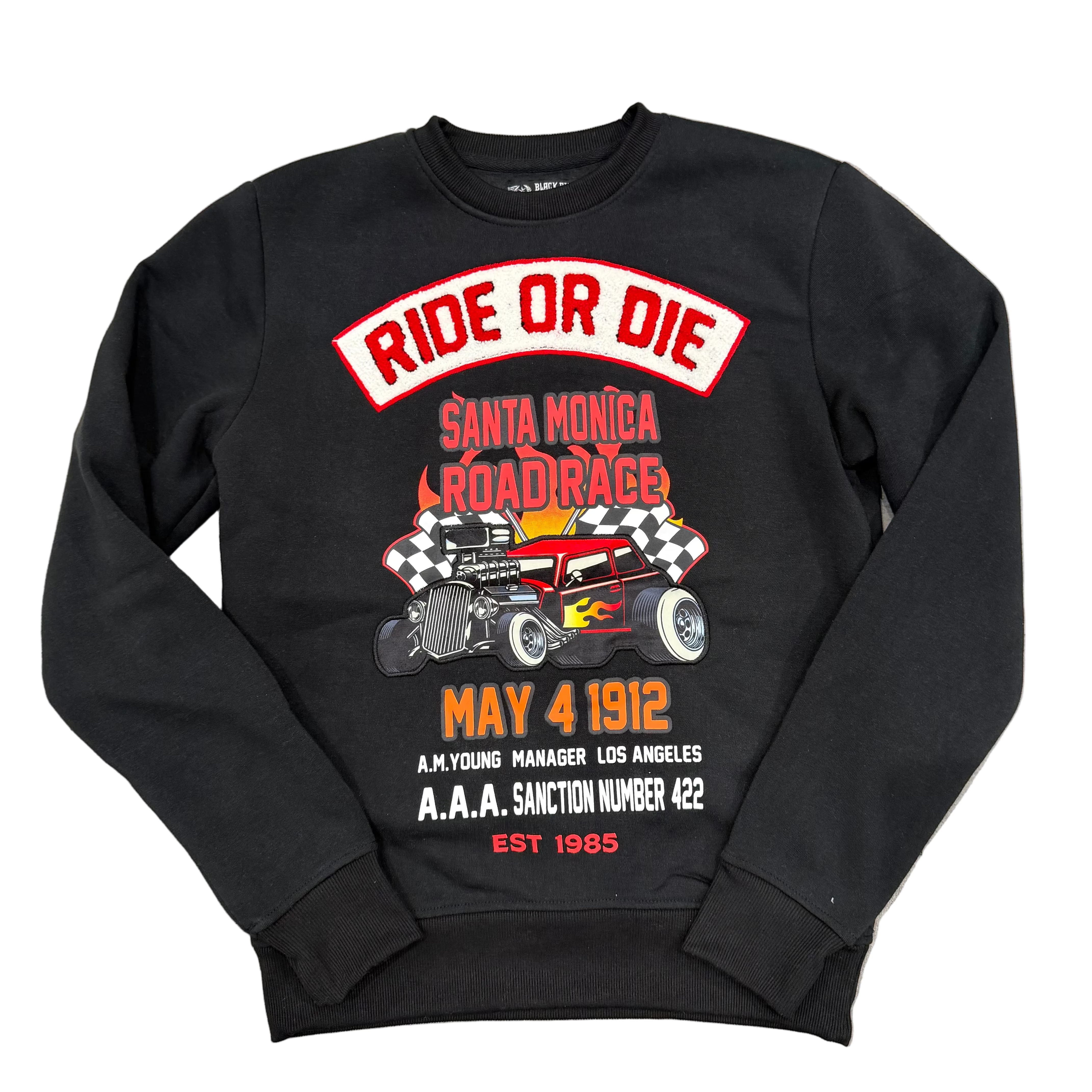Black Pike Ride or Die Sweatshirt