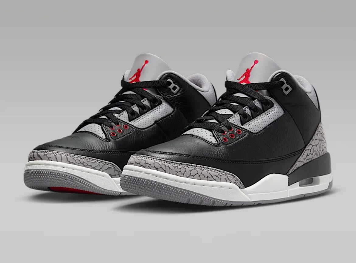 Air Jordan 3 Retro "Black Cement"