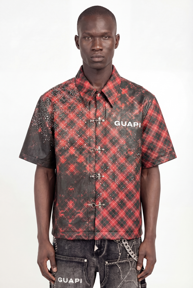 Guapi Vintage Inferno Leather Shirt