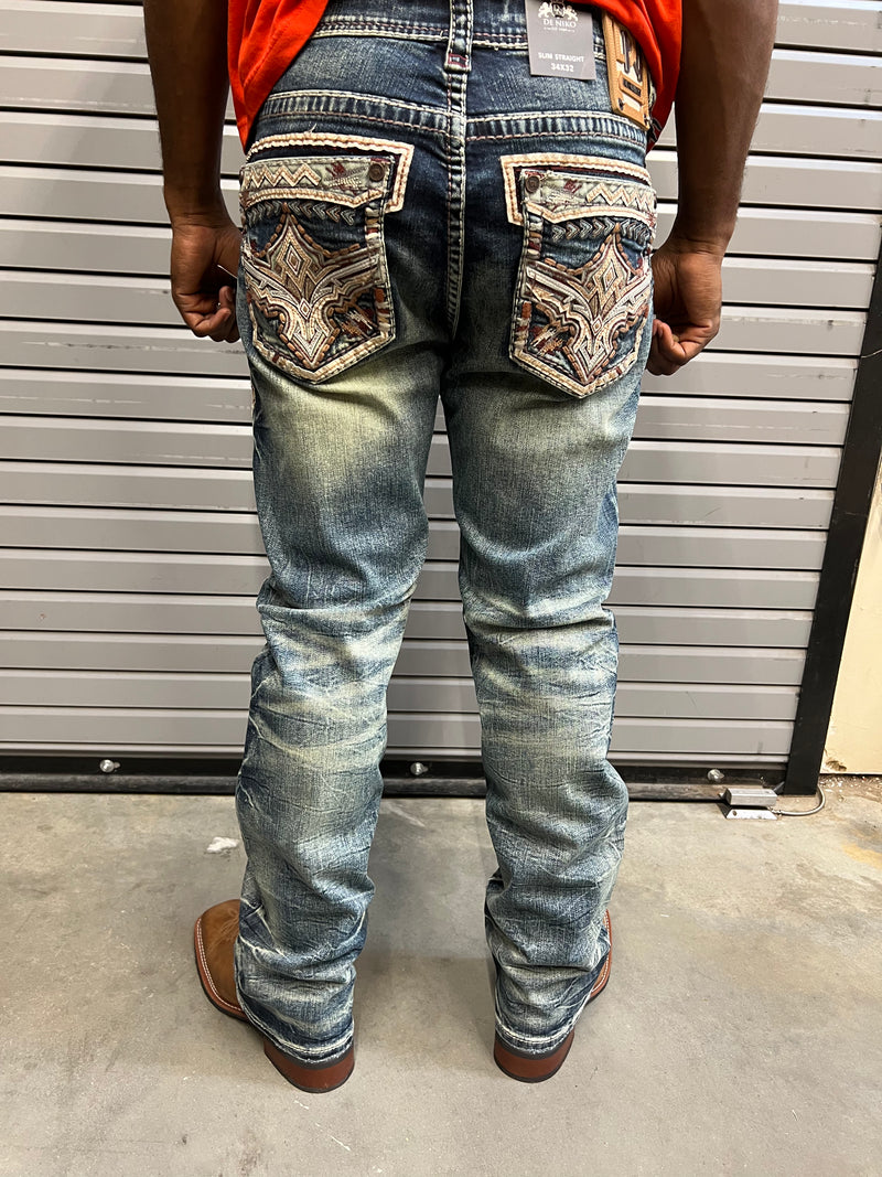DE NIKO JEANS BLUE FADE
