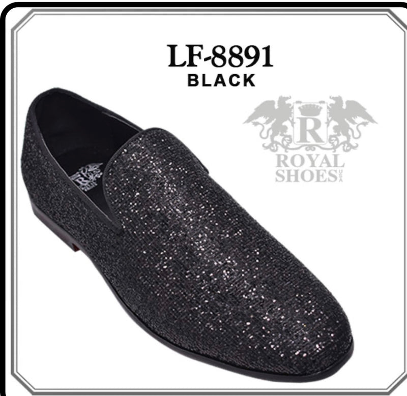 Smoker shoes with RHINESTONES by Royal shoes