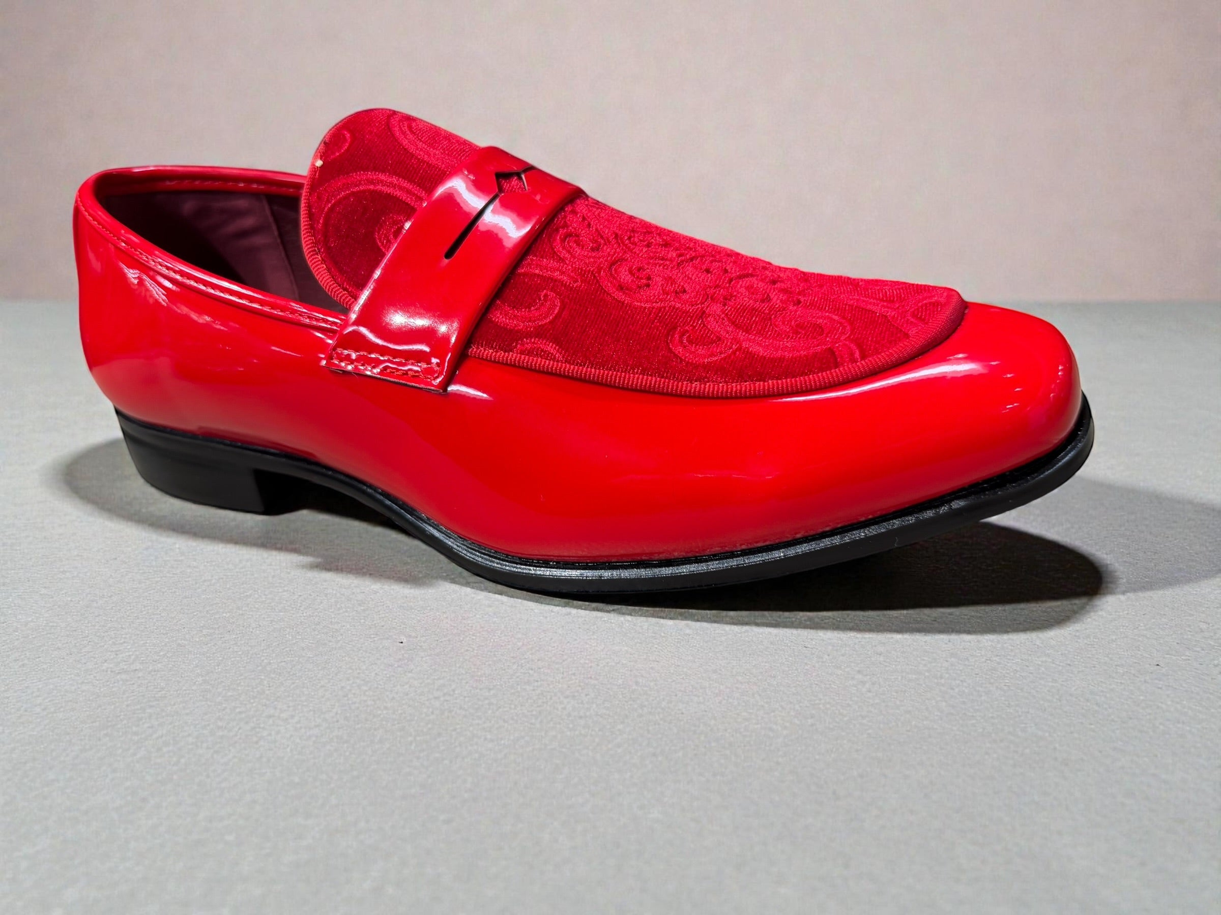 Terroni dress shoes for men [S77] with velvet design