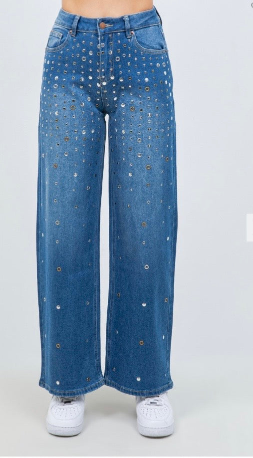 American Bazi Gromets Jeans