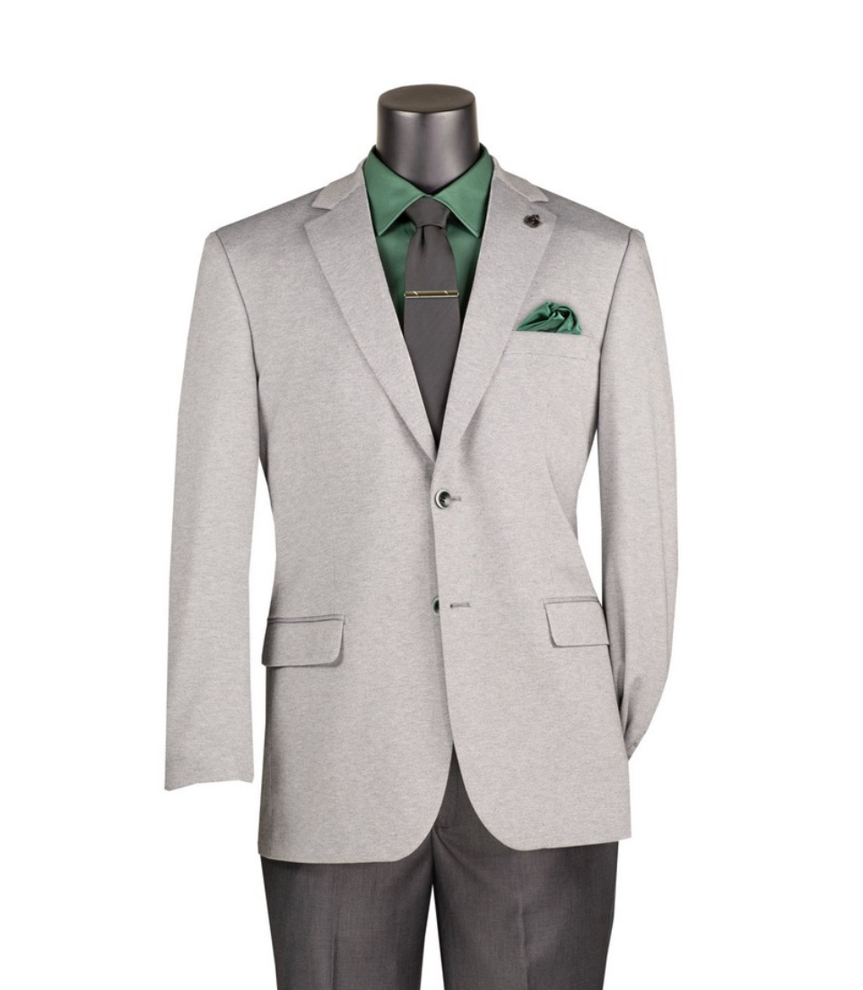 Vinci Light Grey Blazer