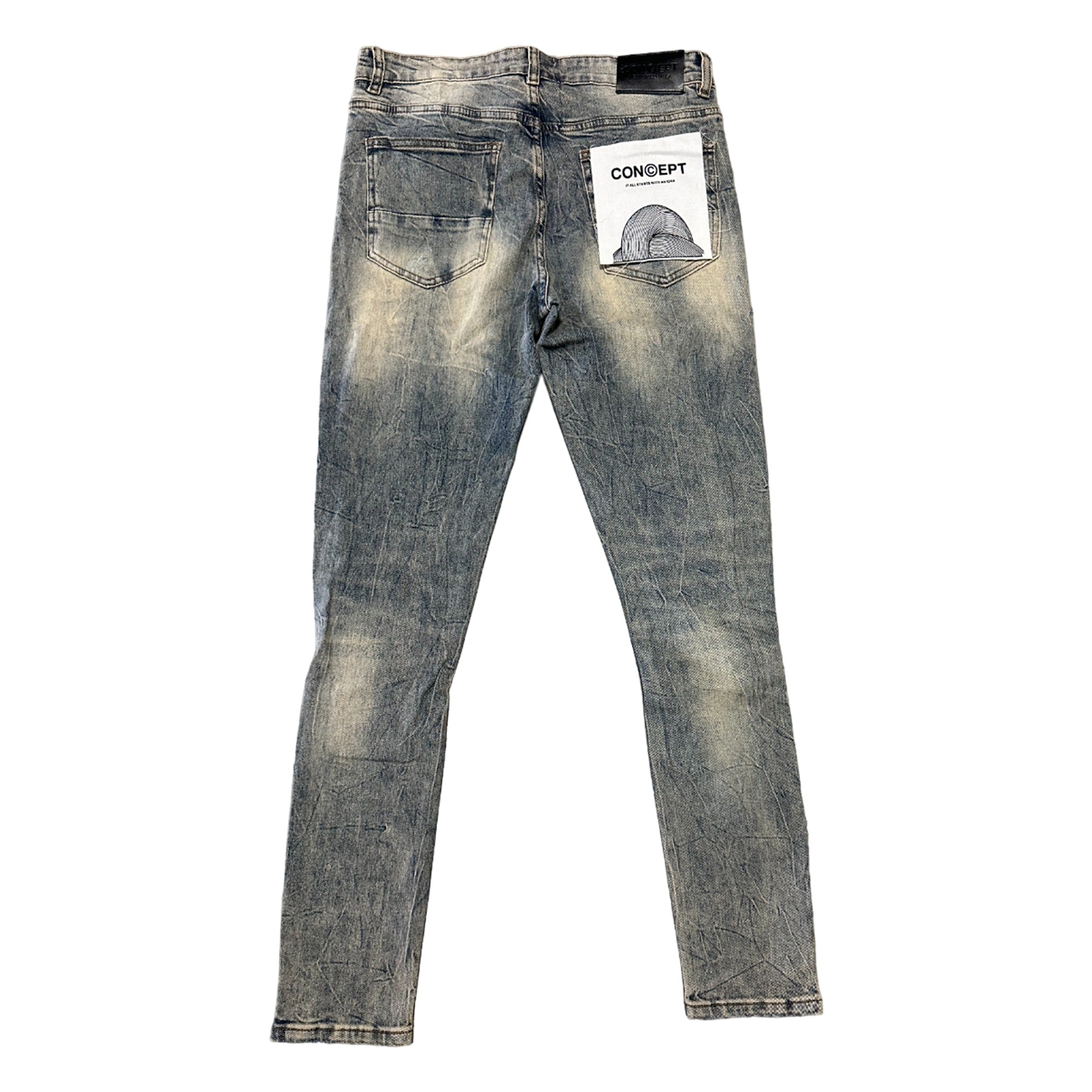 Duke in Dirty Wash by CONCEPT JEANS