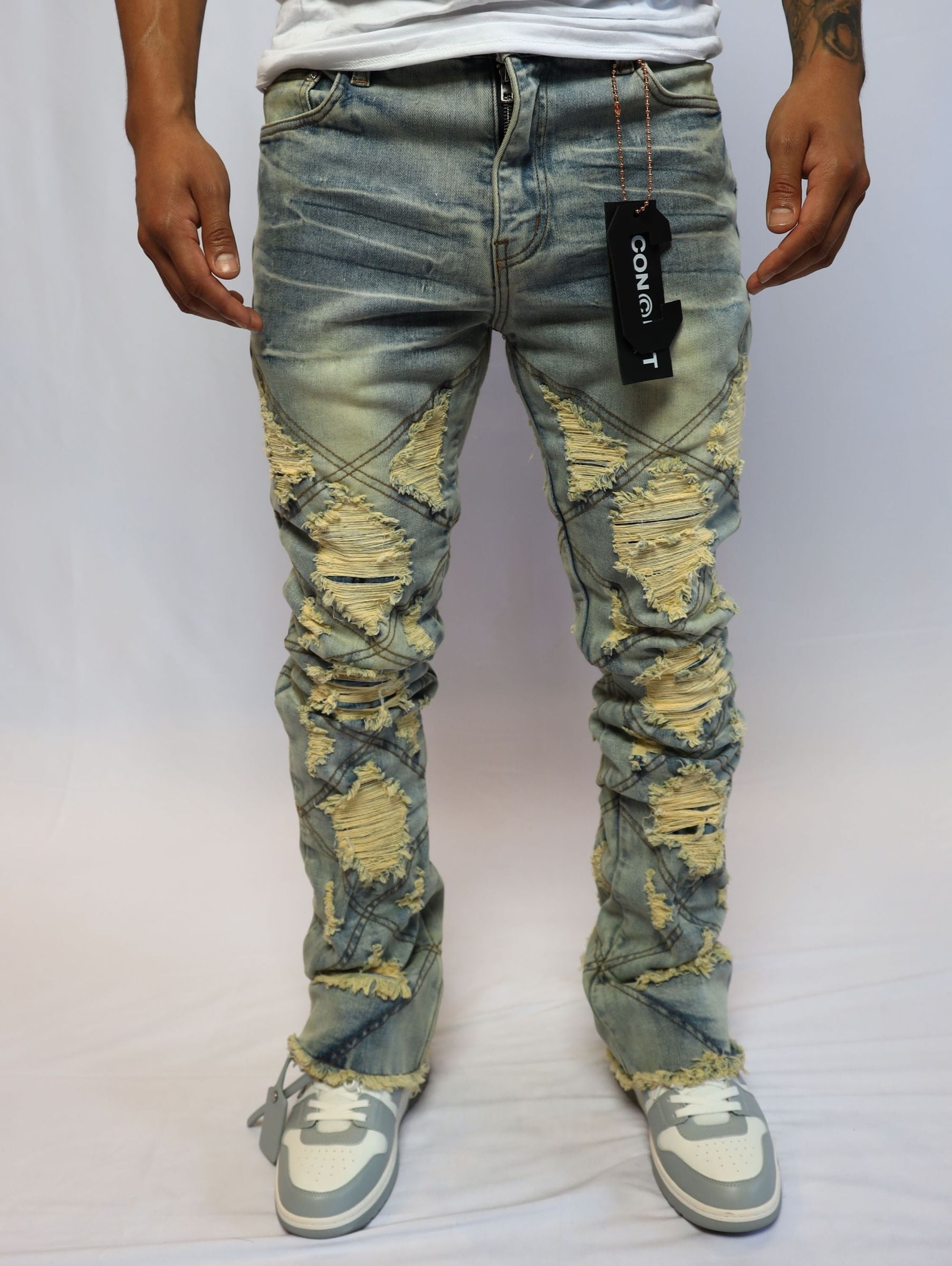 Distressed Jeans by CONCEPT JEANS