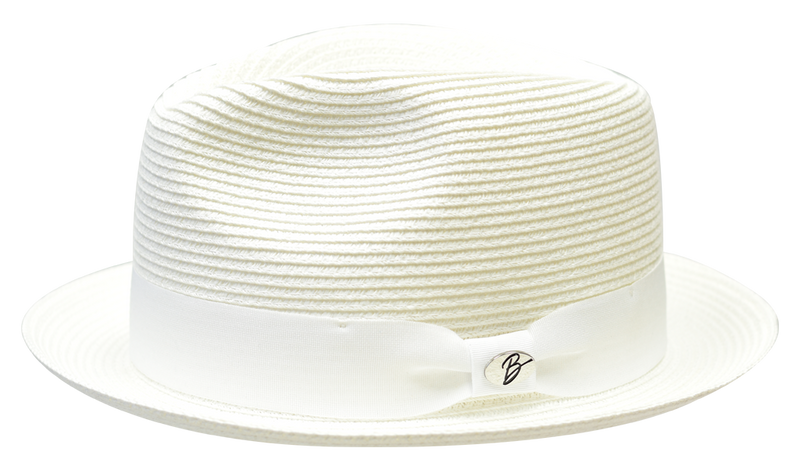 Leonardo Collection Semi-Crushable Fedora Pinch Front Snap Brim by Bruno Capelo