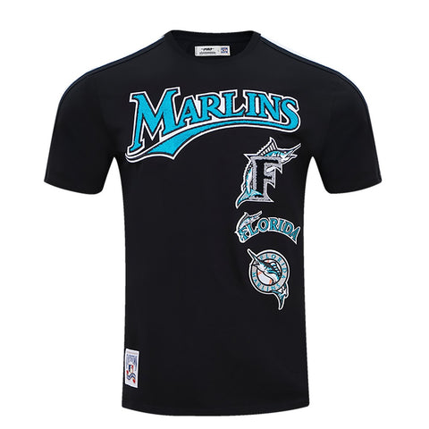 MIAMI MARLINS MEN'S TAPING TEE RETRO CLASSICS (LMM135532)