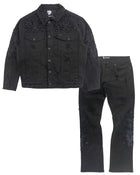 MAKOBI  POSITONI DENIM SET (M1013)
