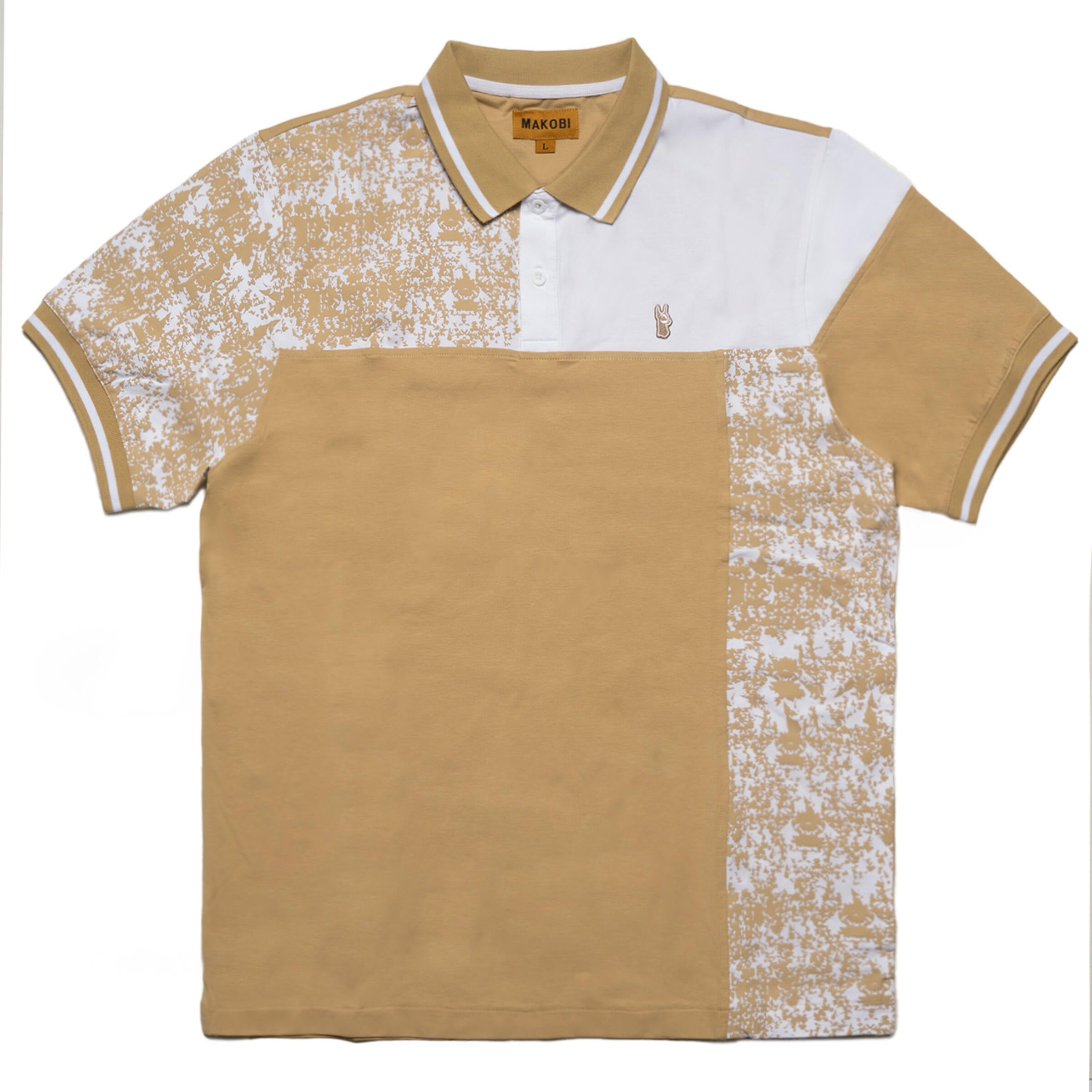 MAKOBI BERGAMO BIG AND TALL POLO SHIRT (M373B)