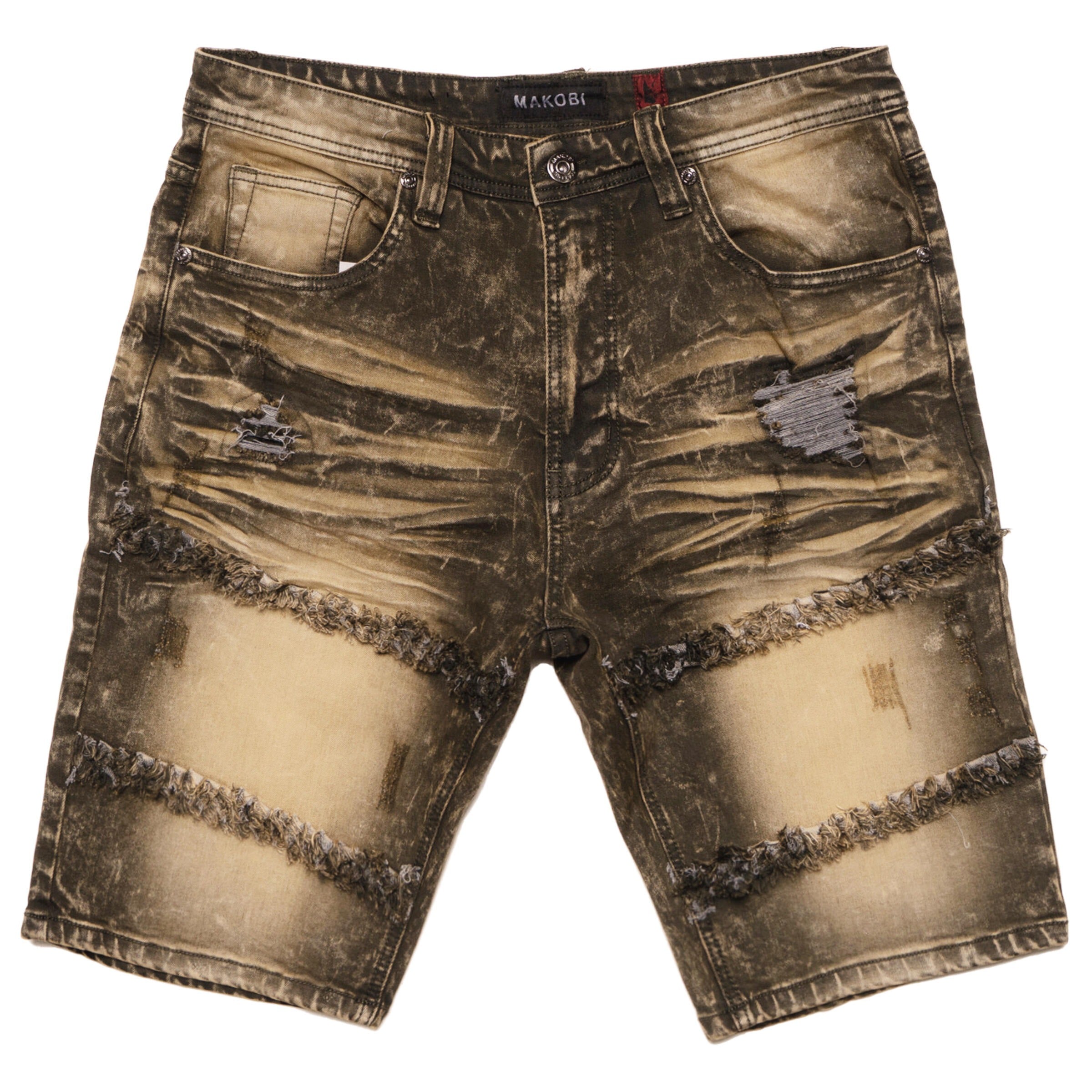 MAKOBI NOAH DENIM SHORTS (M967B/C)