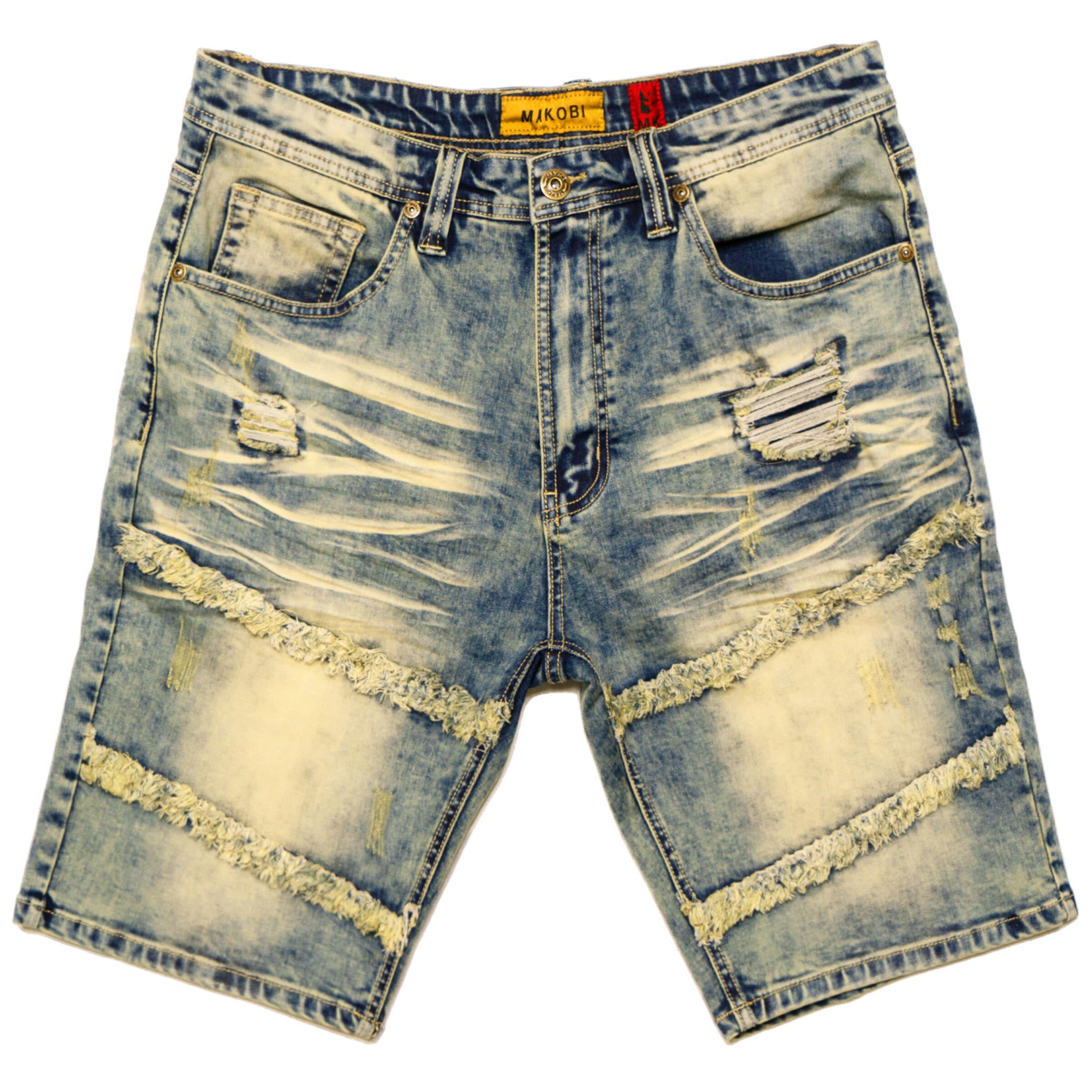 MAKOBI NOAH DENIM SHORTS (M967B/C)