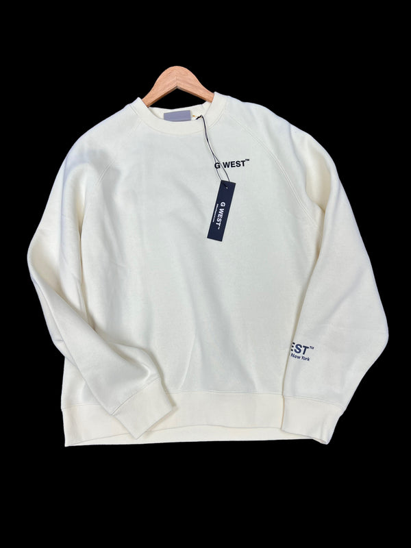 G WEST Apparel Solid Soft sweatshirt