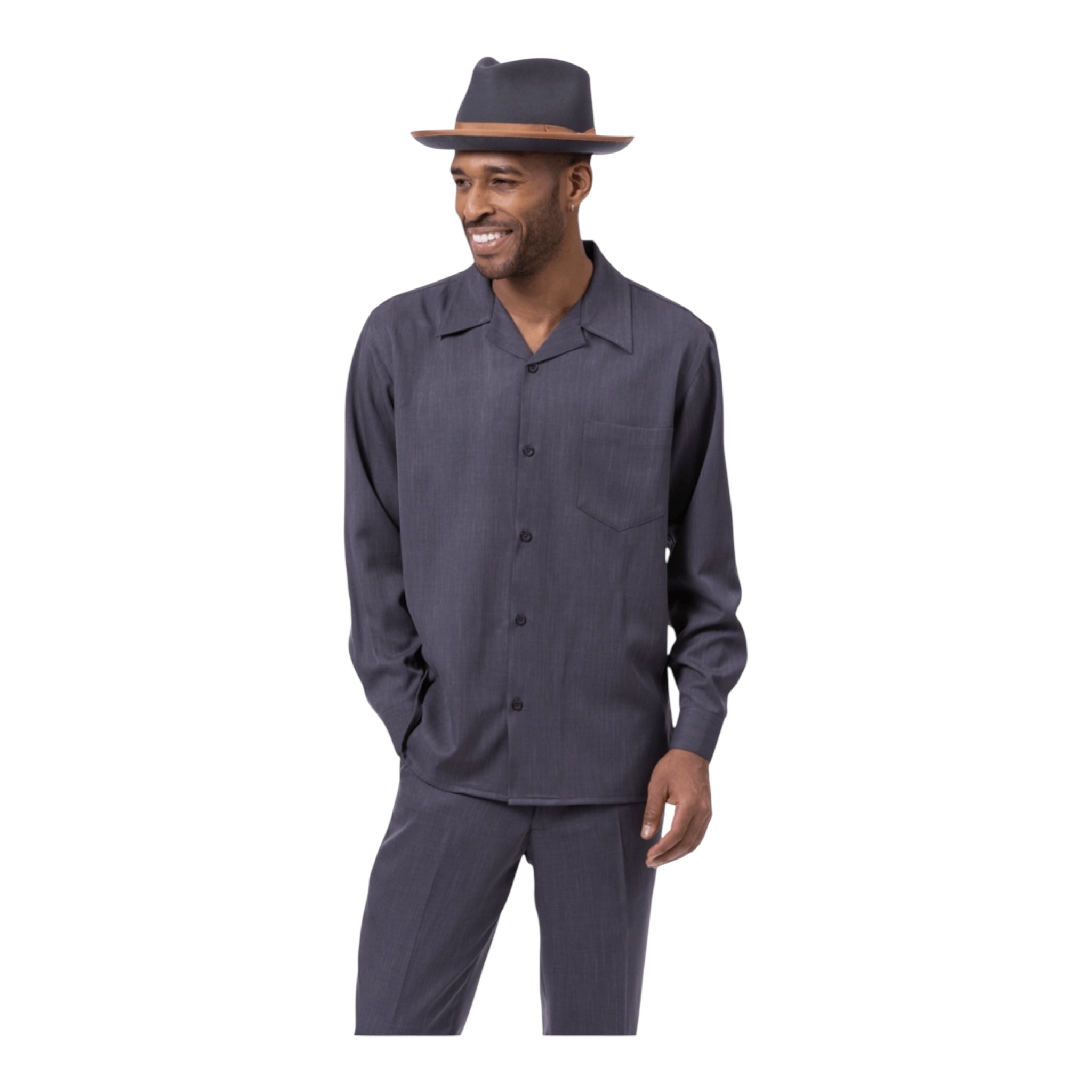 MONTIQUE SOLID MEN'S LEISURE SET [1641]